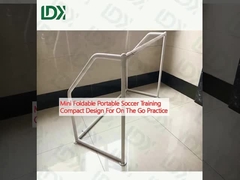 Mini Foldable Portable Soccer Training Compact Design For On The Go Practice