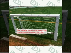 Elite Foldable Soccer Goal Heavy Duty Construction For Home Club Drills