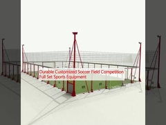 Durable Customized Soccer Field Competition Full Set Sports Equipment