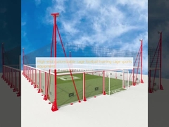 High-end customizable cage football training cage sports equipment