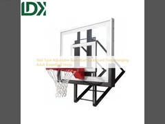 Wall Type Adjustable Basketball Backboard Fixed Hanging Adult Basketball Hoop