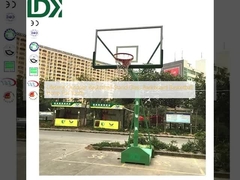 Lifetime Outdoor Basketball Stand  Glass Backboard Basketball Hoop For Youth
