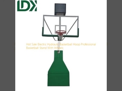 Hot Sale Electric Hydraulic Basketball Hoop Professional Basketball Stand With Wheels