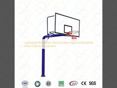 Lightweight Basketball Stand Durable Inground Basketball Hoop Outdoor Equipment