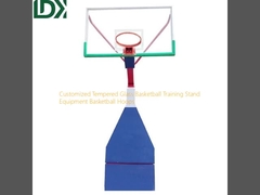 Customized Tempered Glass Basketball Training Stand Equipment Basketball Hoops