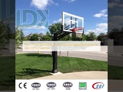 High Grade Basketball Stand Inground Basketball Hoop For Training Competition