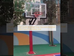 High Quality Basketball Hoop Adjustable Basketball Stand Inground Basketball Goal