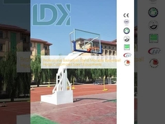 Professional Basketball Stand Movable Basketball Hoop Customized Sport Equipments