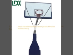 Indoor Movable Basketball Stand Hydraulic Miniature Basketball Hoop