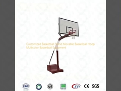 Customized Basketball Stand Movable Basketball Hoop Multicolor Basketball Equipment