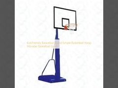 KidsFriendly Basketball Stand Simple Basketball Hoop Movable Basketball Goals
