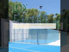 Prenium Quality Panoramic Squash Court Glass Wall Squash Outdoor Squash Venues