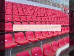 Football Stadium Sport Fixed Seating Plastic Grandstand Sports Bleacher 