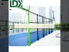 Panoramic Padel Court Outdoor Padel Sports Equipment Professional Platform Tennis Field
