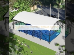 Squash Court Shed Padel Outdoor Tent Squash Court Cover Roof