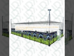 LED Soccer Cage Innovative Screen Soccer Fence LDK New Design Football Fencing