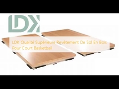 LDK Qualité Supérieure Revêtement De Sol En Bois Pour Court Basketball