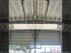 Electric Folding Manual Ceiling Mounted Basketball Hoop Backboard Stand ROOF MOUNT BASKETBALL Hoop for Sale
