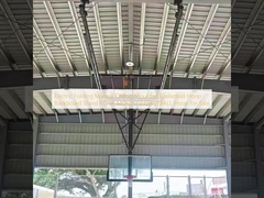 Electric Folding Manual Ceiling Mounted Basketball Hoop Backboard Stand ROOF MOUNT BASKETBALL Hoop for Sale
