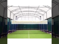 LDK Hot Sale Multifunctional Padel Tennis Court Padel Court With Electric Removable Roof Super Panoramic Padel Court